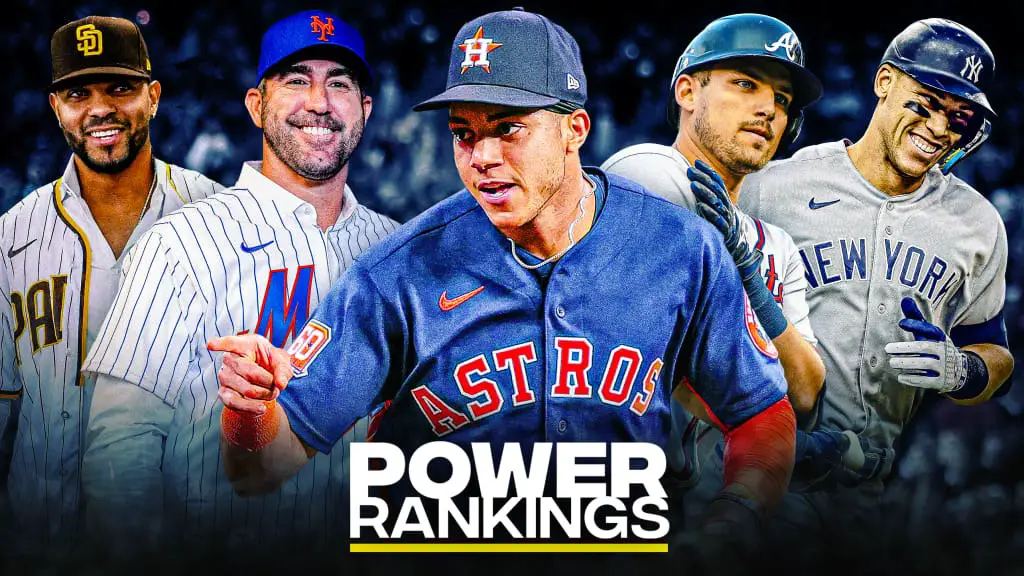 MLB: Rankings de poder de los equipos